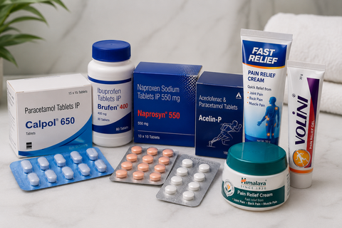 pain cream & pills