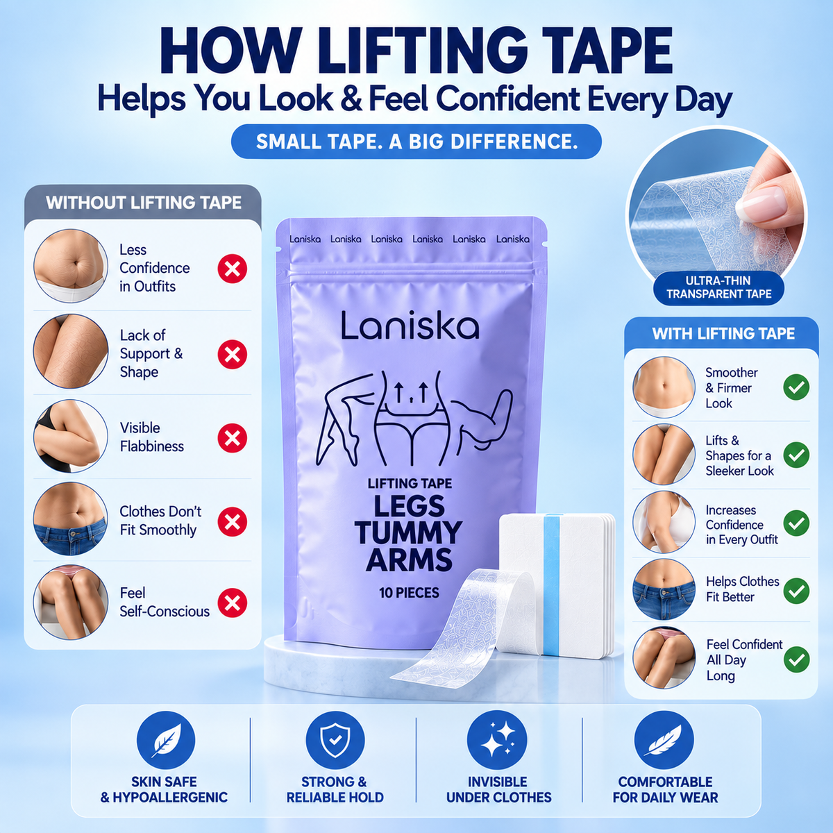 Skin Tightening Lift Patches