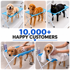 Pet Ease Foldable Grooming Hammock Stand